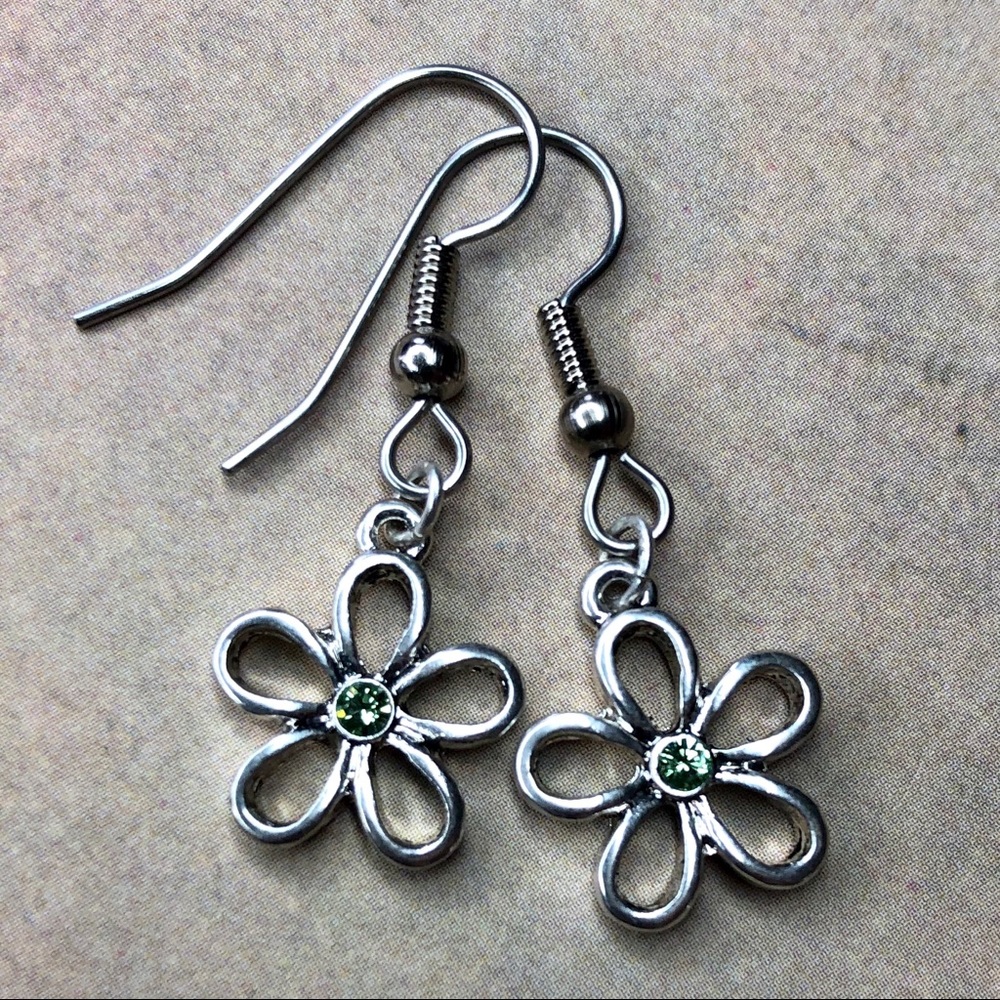 Flower earrings
